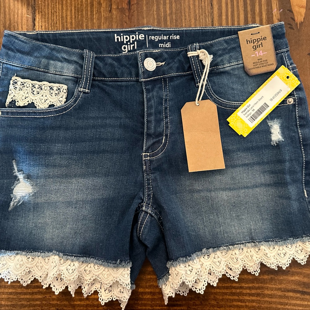 Hippie Girl Denim Shorts